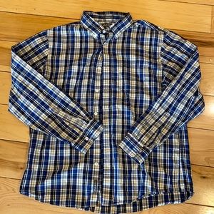 Men’s Eddie Bauer Button Down Dress Shirt L